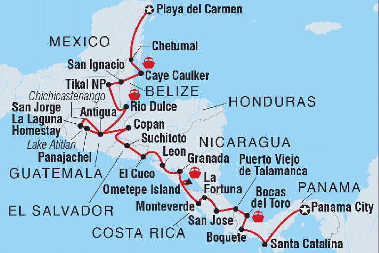 Panama City Salvador Best of Central America Trip