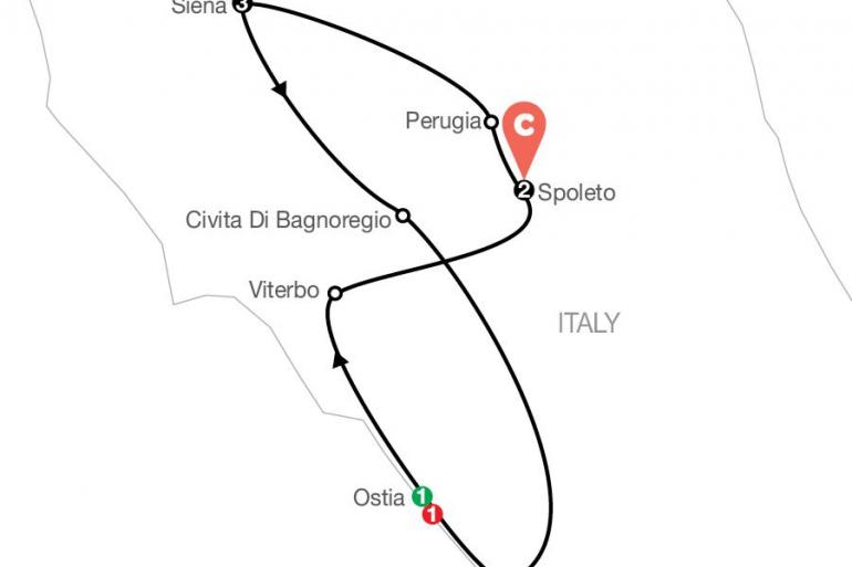 Perugia Siena Veni, Vidi, Vici: Umbria & Tuscany By Design Trip