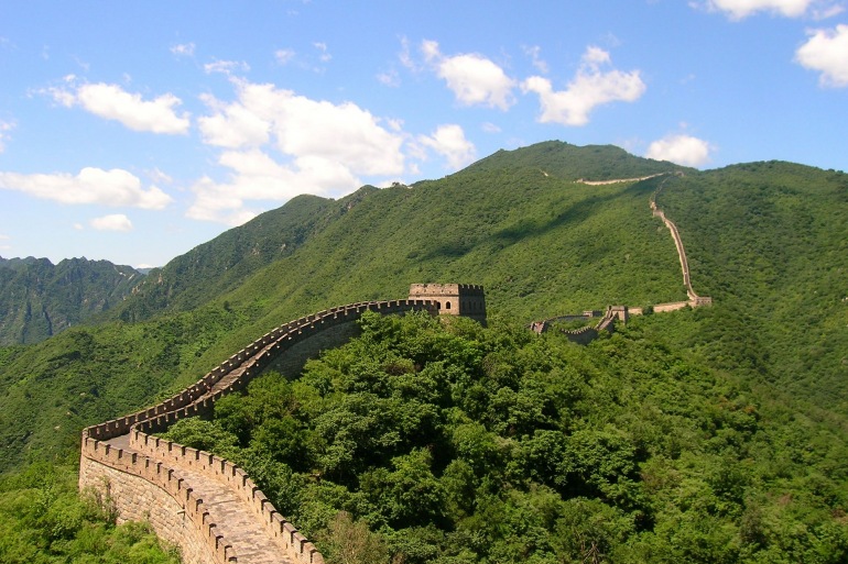 Landscape of Great Wall of China, China