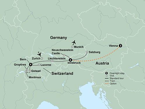 Innsbruck Lucerne Discover Switzerland, Austria & Bavaria - 2021 Trip