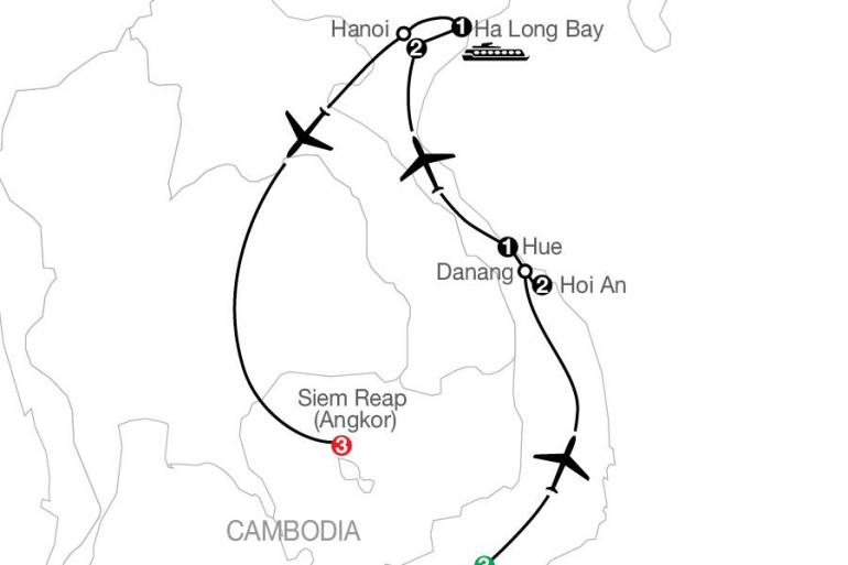 Ha Long Bay Hanoi Vietnam & Cambodia: A Grand Adventure Trip