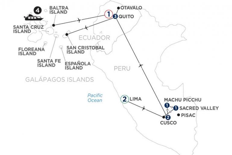 Cusco Lima Discover the Galápagos & Peru Trip