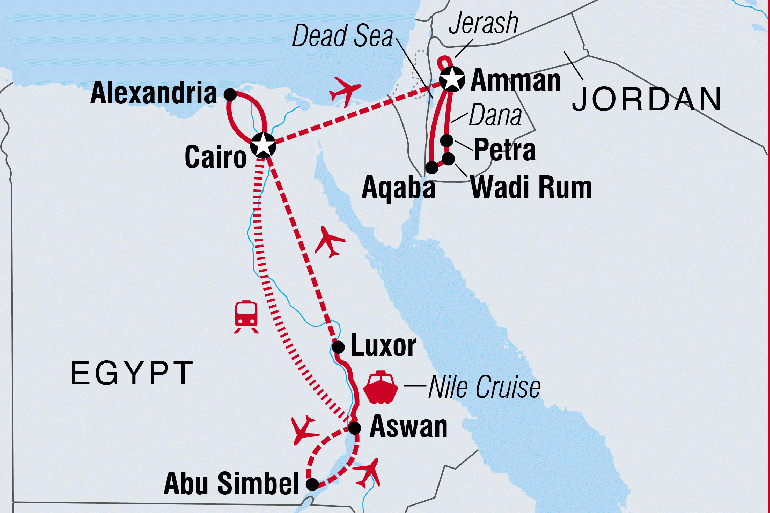 Temple of Karnak Valley of the Kings Explore Egypt & Jordan Trip