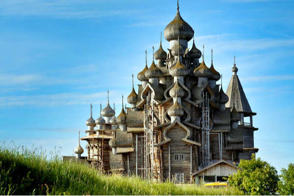 Kizhi Island church along a Volga River Cruise