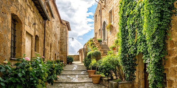 Local village in Italy