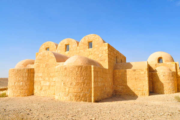 Quseir Amra castle in Jordan