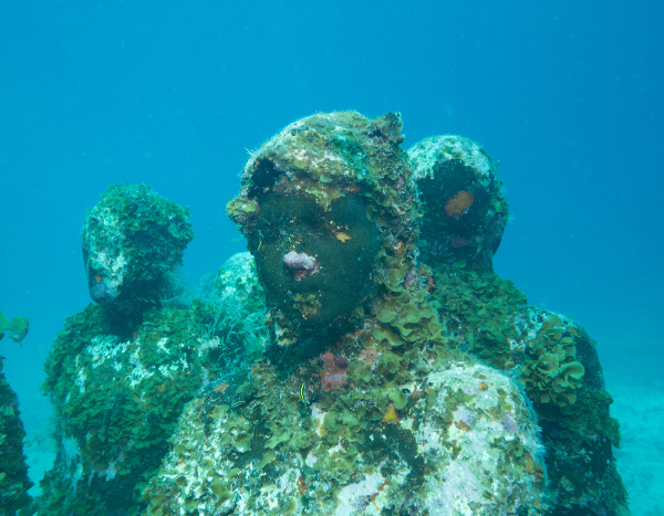Underwater museum in cancun