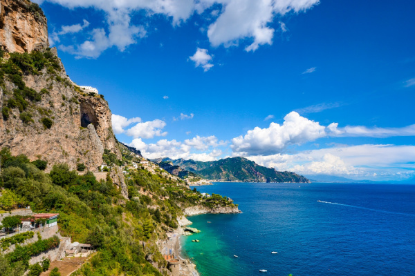 Amalfi Coast driving in Italy