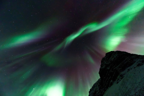 northern lights in iceland