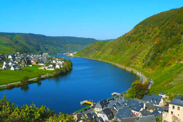 Exploring the small town of Beilstein on a Moselle River Cruise