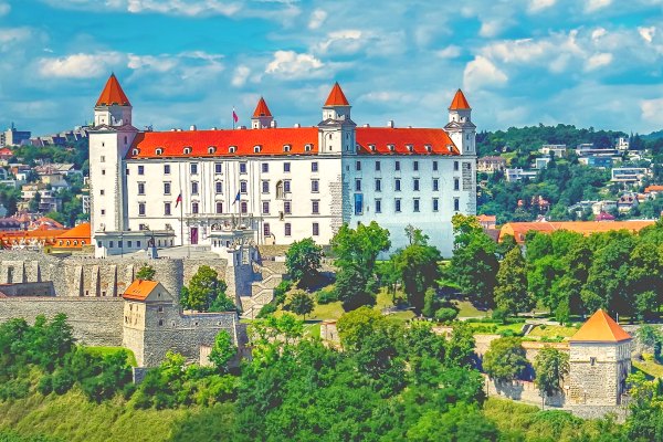 Visiting Bratislava Slovakia on a Danube river cruise