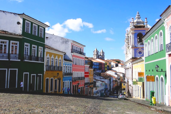 salvador in brazil street