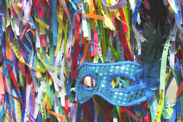 Carnaval mask in Brazil