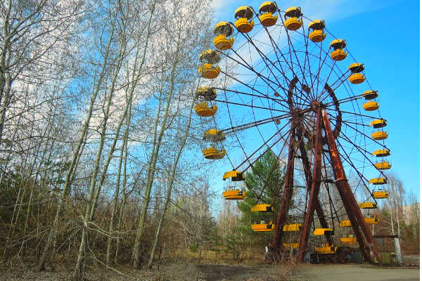 Chernobyl site in Ukraine