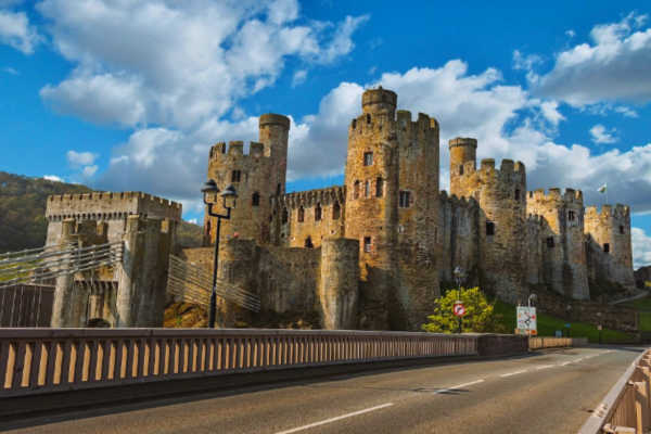 Conwy Castle in Wales