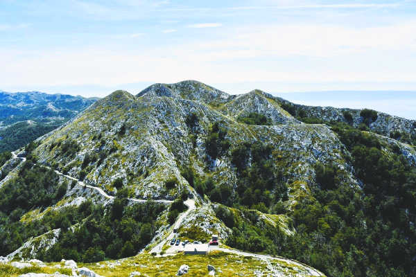 Biokovo-Gebirge in Kroatien