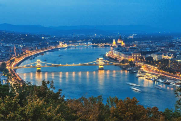 Danube River cruise through Europe