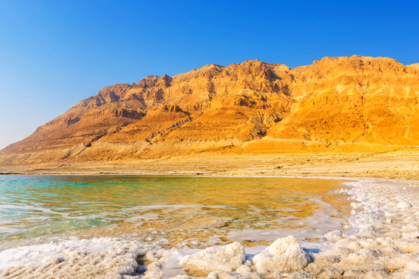 Dead Sea in Israel Middle East