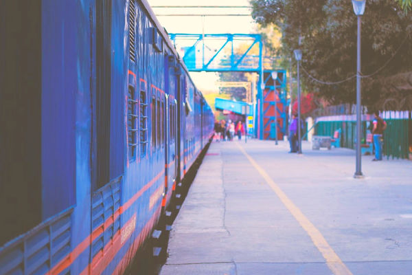 Train station in Delhi India