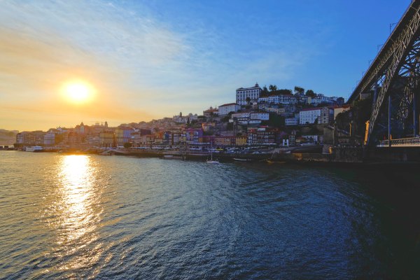 Douro River sunset