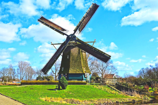 Windmills in Netherlands