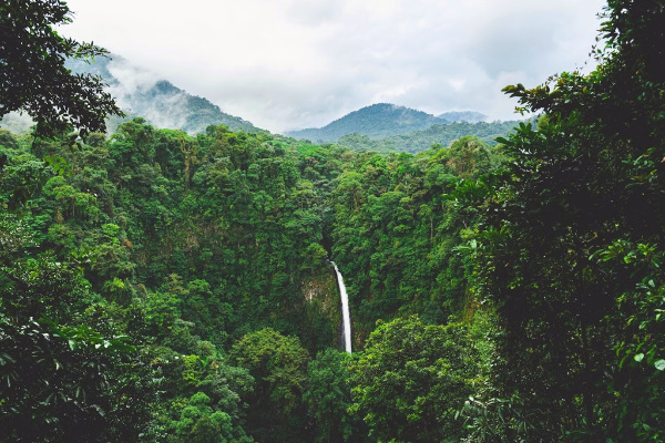 Costa rica waterfall
