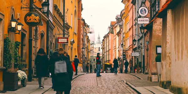 Street in Europe EF college break trips