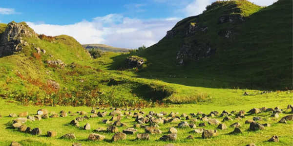 Fairy Glen Scotland Isle of Skye