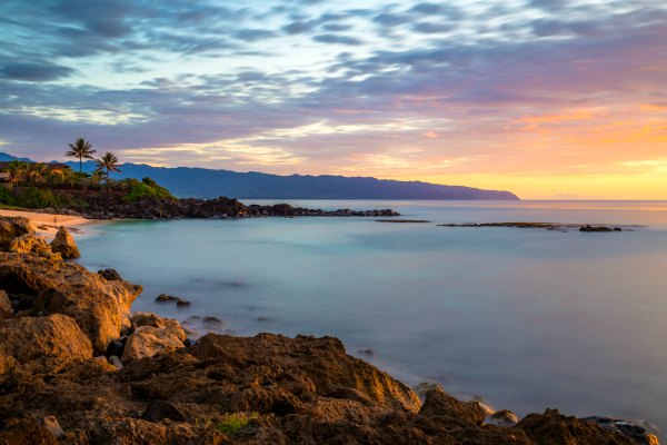 Hawaii at dusk