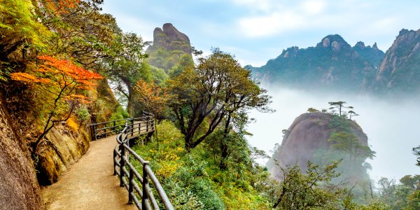 Hiking path in China Wendy Wu Tours