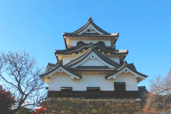 Hikone castle in Japan