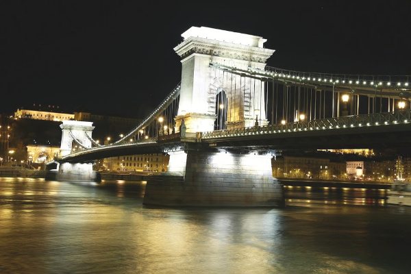 Chain bridge in Hungary