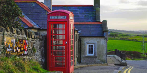 Ireland red phone box