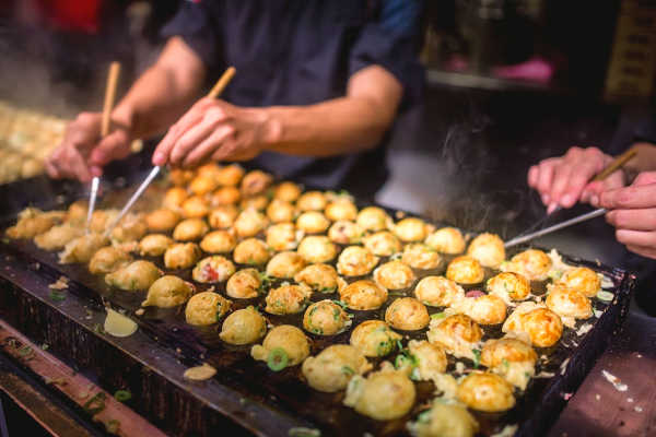 Traditional Japanese food 