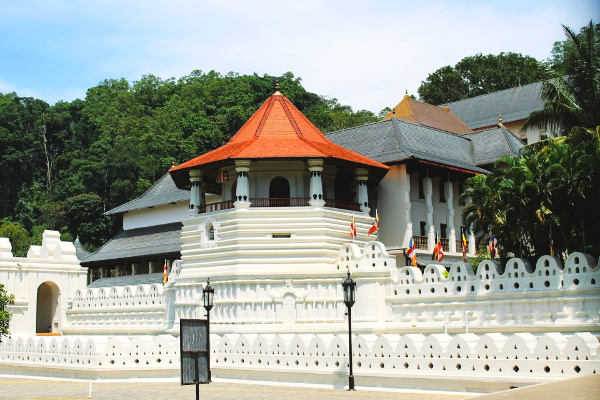 Temple in Kandy Sri Lanka