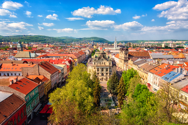 City of Kosice in Slovakia