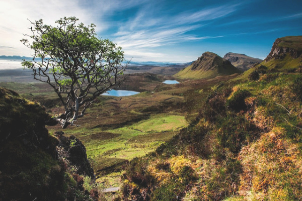 Landscape in Scotland