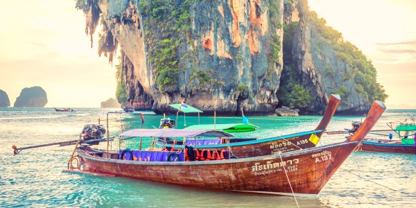 Thailand longboat G Adventures tour