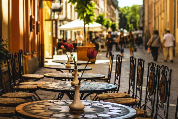 Enjoying a stroll through Ukraine, Lviv old town