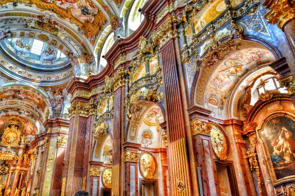 Melk Abbey top Danube River cruise attraction in Austria