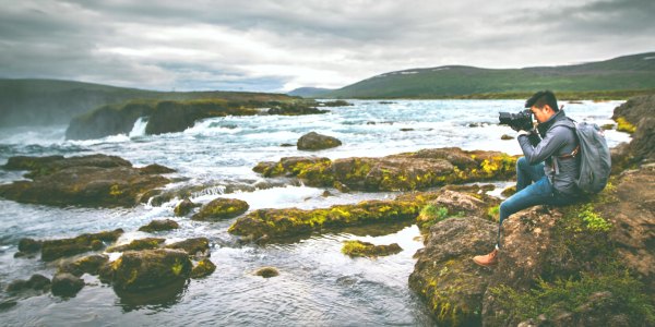 photographer in Iceland with National Geographic Expeditions