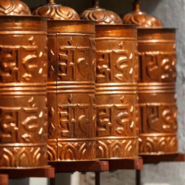 Prayer symbols in Nepal