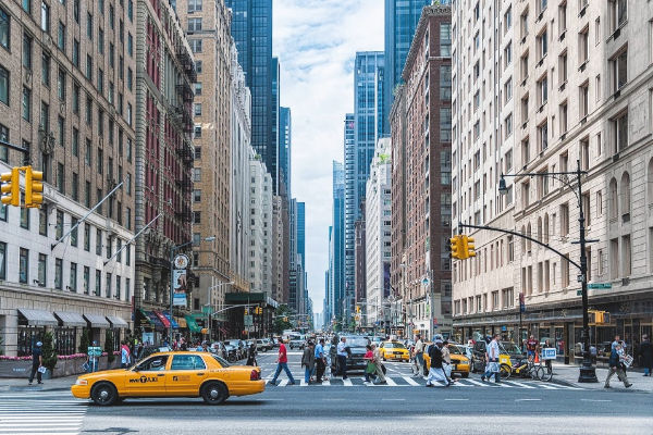 New York city street