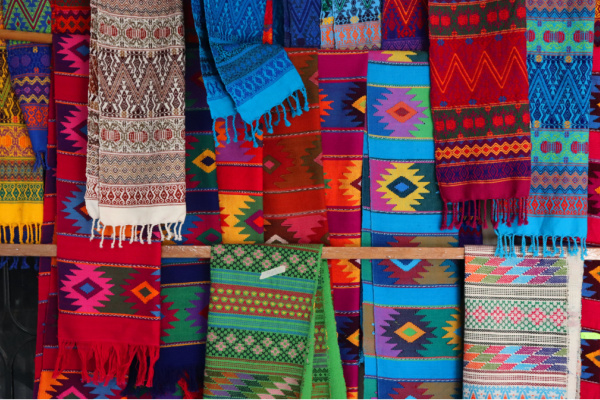 Oaxaca traditional weaving in Mexico