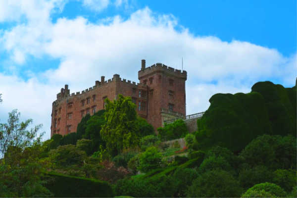 Powis Castle in Wales