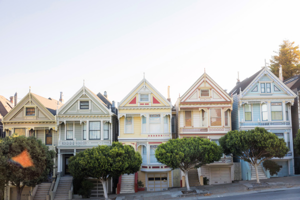 Alamo Square in San francisco