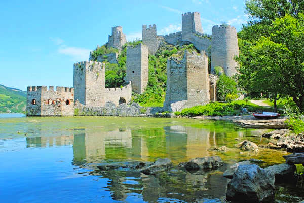 Castle in Serbia