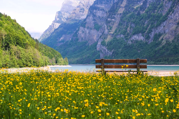 Beautiful view in Switzerland