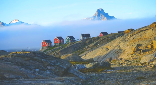 Small houses in Greenland