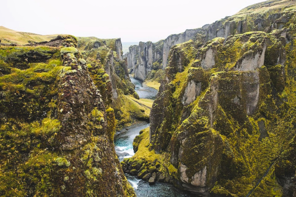 tectonic plates in national park iceland